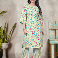 Women's Printed Heavy Rayon Co-Ord Set