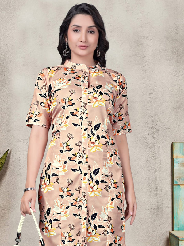 Women's Printed Heavy Rayon Co-Ord Set