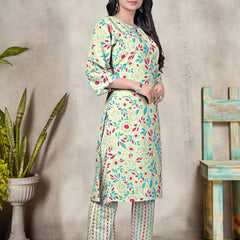 Women's Printed Heavy Rayon Co-Ord Set