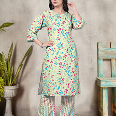 Women's Printed Heavy Rayon Co-Ord Set