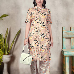 Women's Printed Heavy Rayon Co-Ord Set