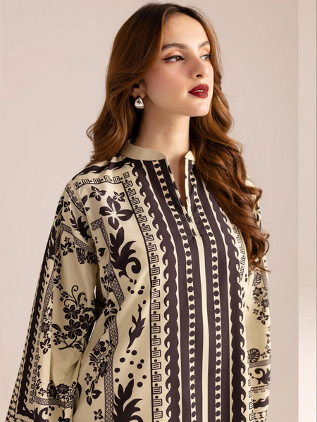 Women A-Line Rayon Co-ord Set with Digital Print