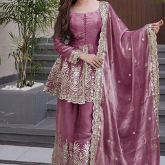 Women's Fandy Silk Embroidered Dupatta