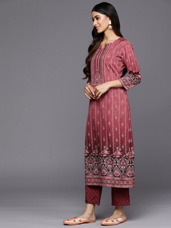 Women’s Heavy Cotton Printed Kurta Set With Stitched Bottom & Dupatta